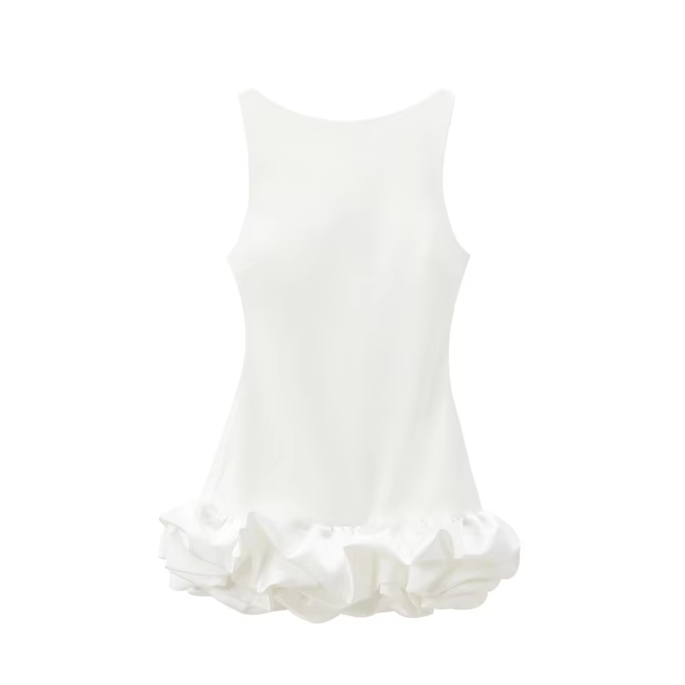 Megan Ruffle Mini Dress
