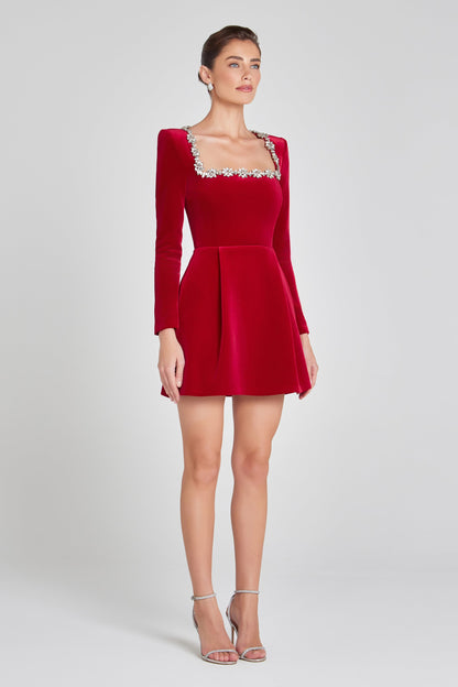 Crystal Mini Dress