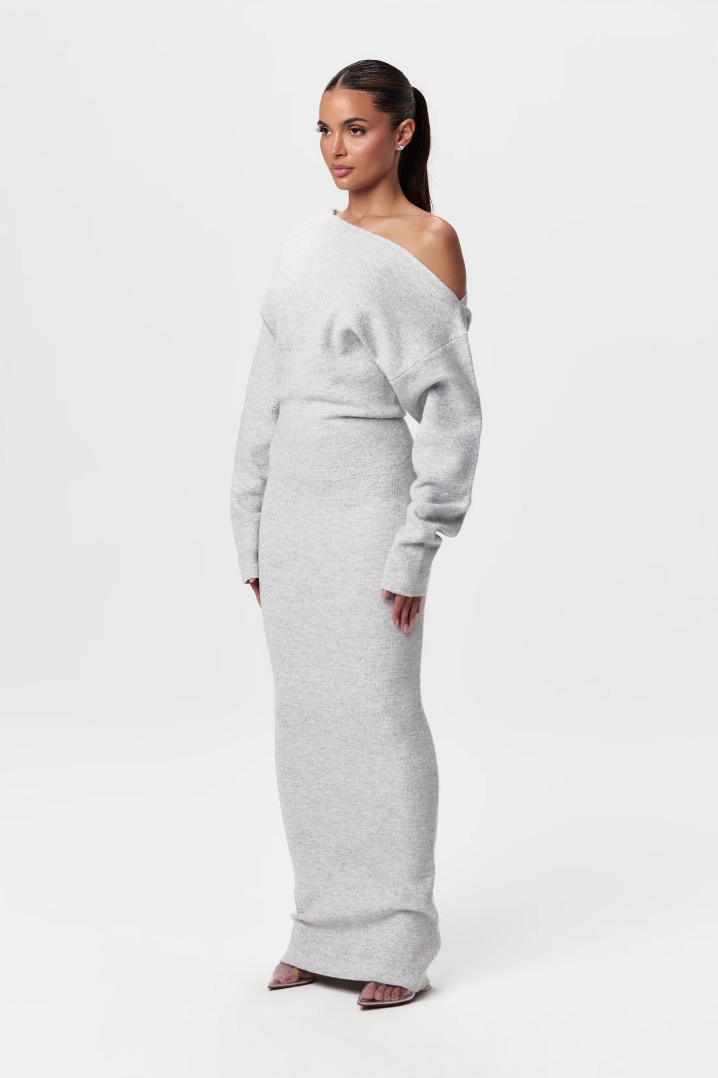 Serena Off-Shoulder Knit Dress