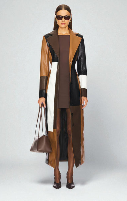 Rosaline Leather Coat