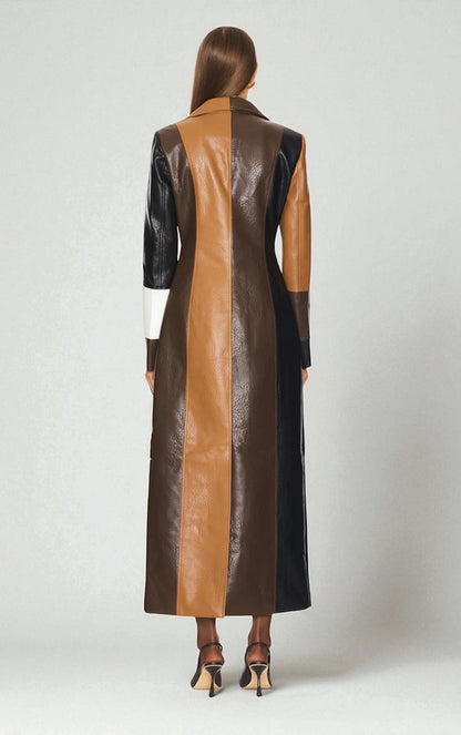 Rosaline Leather Coat