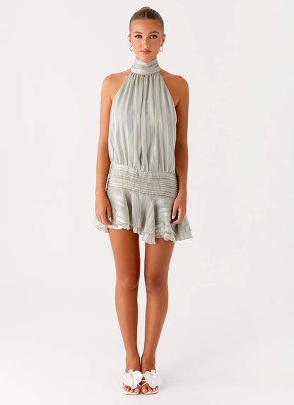Sofia Chiffon Mini Dress